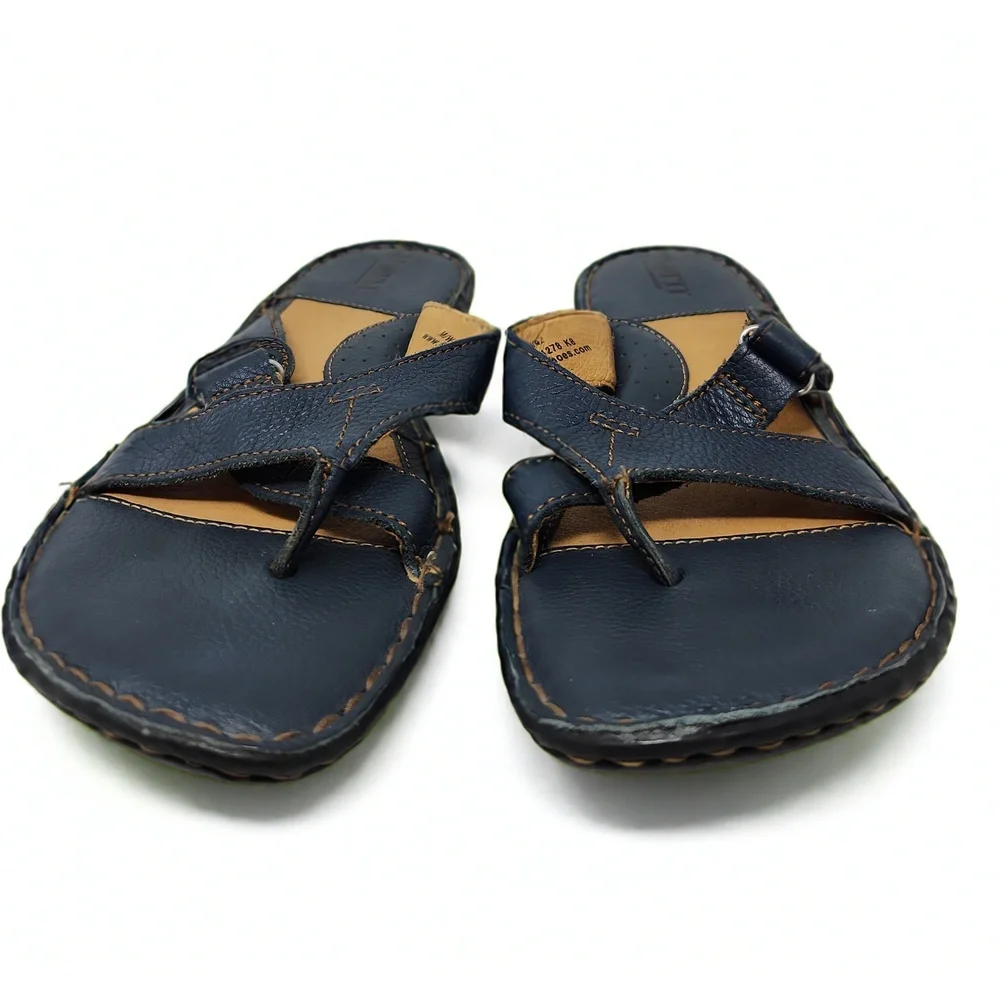 Børn Pinnacle Leather Thong Sandals Size 10 US 42 EU Minimalist Beachy